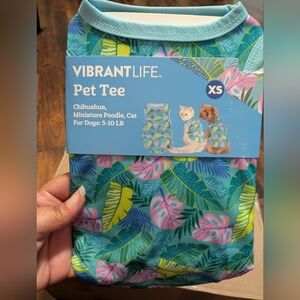 Vibrant Life Tropical Pet Tee